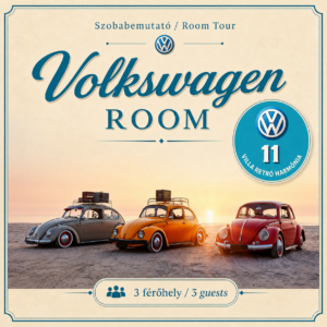 VW szoba ( 4 férőhelyes)
