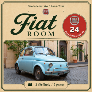 FIAT szoba (2 férőhelyes)