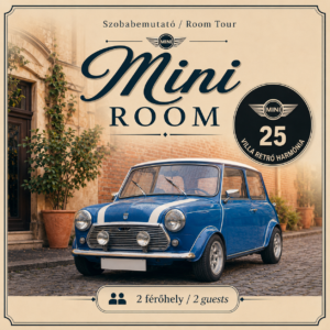 Mini szoba (2 férőhelyes)