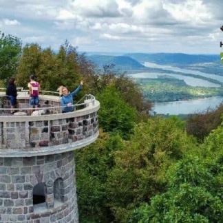 Vezetett túra a Julianus-kilátóhoz Columbia Hike Society júniusi túrája